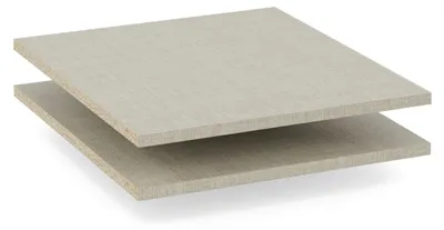 Einlegeböden, 2er-Set, 43x16x48 cm, verstellbar, Texline