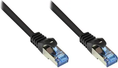 Obrázek produktu pro Alcasa Cat6a 15m, 15 m, Cat6a, S/FTP (S-STP), RJ-45, RJ-45, Černá