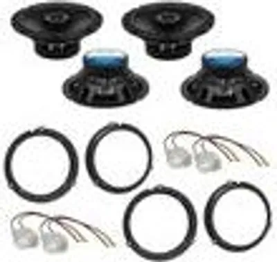 Produktbild von Crunch GTS-62 Koaxial 2-Wege 3 Ohm Lautsprecher Einbauset für Ford C-Max DXA