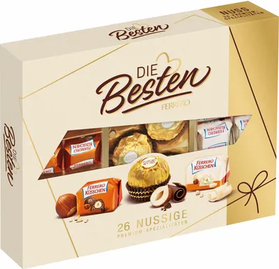 Produktbild von Die Besten von Ferrero Nussige 26er