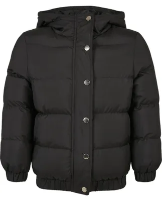 Immagine prodotto di Urban Classics Ragazze Giacca Puffer con cappuccio nero - 158/164