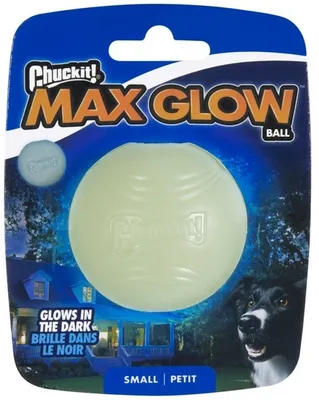 Zdjęcie produktu dla Chuckit! 32312, Pies, Kula, Biały, Guma, Przynoszenie, 5,1 cm