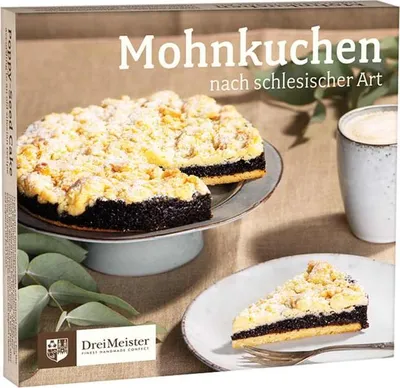 Produktbild von Dreimeister Schlesischer Mohnkuchen