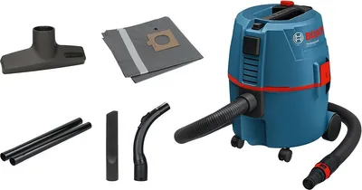 Produktbild von Bosch GAS 20 L SFC, 1200 W, Trommel-Vakuum, Trocken&Nass, Kombi, 6,7 l, Wasser