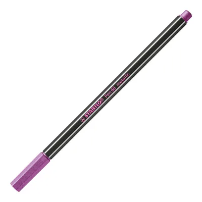 Immagine prodotto di Pennarello premium metallizzato - STABILO Pen 68 metallic - Penna singola - rosa metallizzato