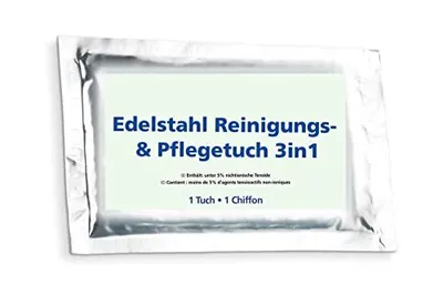 Obrázek produktu pro Čistící utěrky z nerezové oceli, 10 kusů