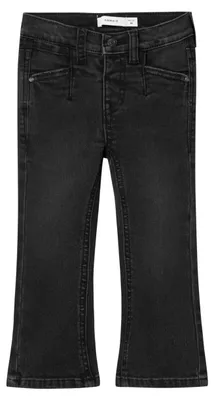 Productafbeelding van NAME IT meisjeslaars Nmfpolly, model 4291-is, zwarte denim jeansbroek, maat 98 EU