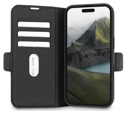 Obrázok produktu pre DBRAMANTE1928, Puzdro na Apple iPhone 16 Oslo Pro s držiakom kariet, čierne