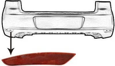 Immagine prodotto di Riflettore Li. Per Vw Golf Vi