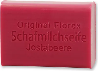 Produktbild von Florex Schafmilchseife Jostabeere ca. 100 g Stück Seife Naturseife Schafmilch Jochelbeere Josta