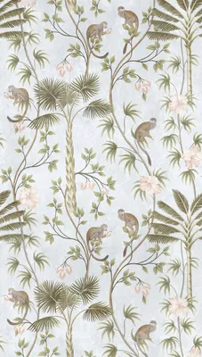 Immagine prodotto di A.S. Creation Livingwalls Carta da parati The Wall 382311 Un rotolo Un motivo 1,59 x 2,80 m Palme Verde