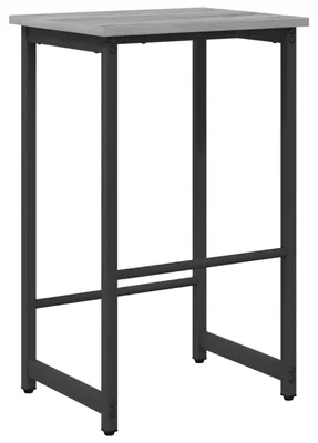 Immagine prodotto di vidaXL Sgabello da bar Sonoma-grigio, 40 x 32 x 74 cm, materiale composito in legno