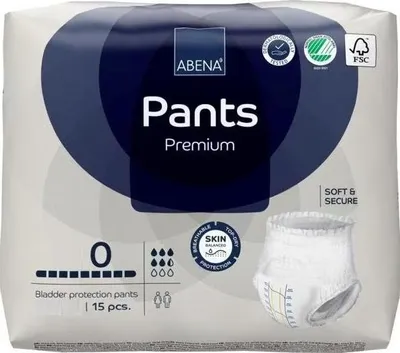 Image de Abena Pants Premium 0 Medium - 1 paquet de 14 protections