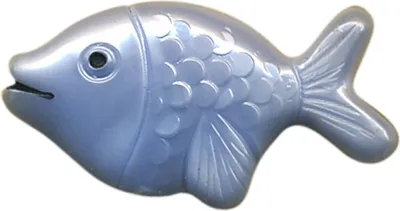 Produktbild von Anstecker - Fisch - hellblau - DDR Anstecknadel