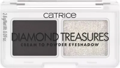 Produktbild von Catrice - Diamond Treasures Cream-to-Powder Lidschatten - 30 Smokey Diamond