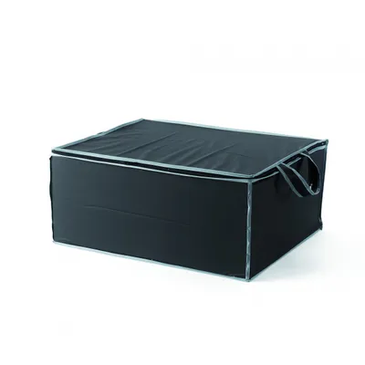 Immagine prodotto di Compactor Scatole di stoccaggio - Scatola di stoccaggio per tessuti 55x45x25 cm, nero RAN6273