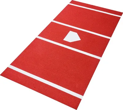 Immagine prodotto di Tappetino da baseball 366 x 183 cm Tappetino da softball Allenamento all'aperto Rosso