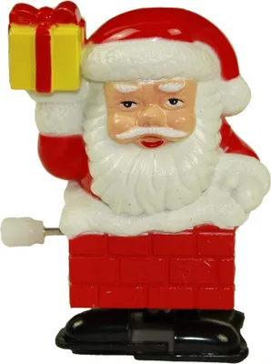 Produktbild von Cepewa - 63402 - Aufziehfigur, Weihnachtsmann, 6,5cm, PVC