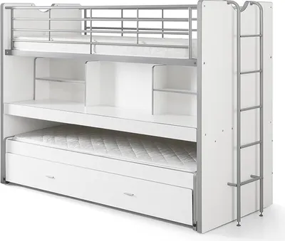 Produktbild von Bett Hochbett 3 Bonny Mehrfarbig 90x200 cm