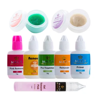 Immagine prodotto di Primer per extension ciglia Remover Liquid Gel Cream Remover Macy 15g 20g
