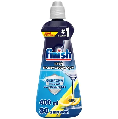 Obrázek produktu pro Finish Płyn nabłyszczający cytrynowy, 400 ml