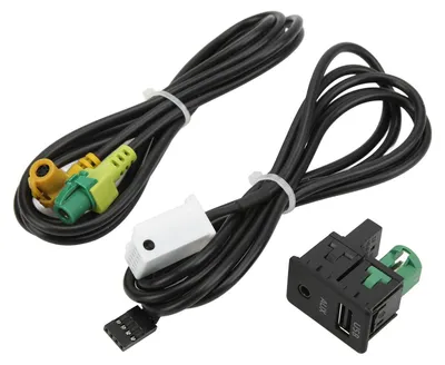 Immagine prodotto di Sostituzione del cavo USB dell'interruttore AUX dell'audio dell'auto per RCD510 RNS315 B6 B7 CC