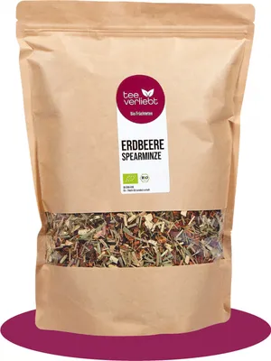 Produktbild von teeverliebt -Erdbeere SpearminzeFrüchtetee | 1kg