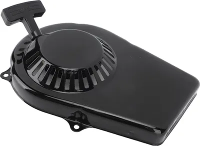 Zdjęcie produktu dla Rozrusznik linkowy, cichy, czarny metal, EZ HBST900 RSA do generatorów ET650 TG650 ET950 TG950