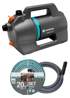 Zdjęcie produktu dla Gardena Silent, pompa ogrodowa 5000, zestaw GARDENA 09081-20