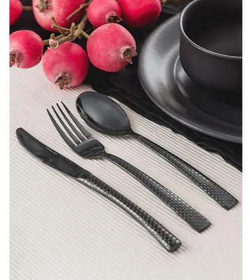 Obrázok produktu pre Nôž na menu, čierny, rad príborov Hidraulic