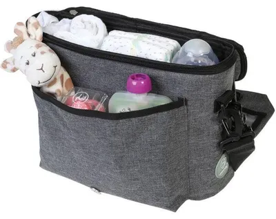 Produktbild von Dreambaby 3-in-1 Wickeltasche, Reise Organizer für Kinderwagen & Autositz, Isoliert, mit Tablethalter