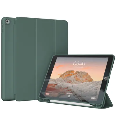 Immagine prodotto di iPad 8 2020 10,2 pollici, iPad 7 2019 10,2 pollici, iPad 9 2021 10,2 pollici Hülle: Libreria intelligente in silicone Accezz