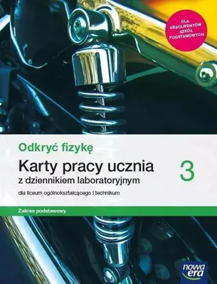 Productafbeelding van WSiP Odkryć Fizykę 3. Karty pracy ucznia. Zakres podstawowy. Reforma 2019, Edukacyjny, Polski, 176 stron(y)