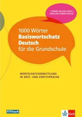 Produktbild von 1000 Wörter Basiswortschatz Deutsch für die Grundschule
