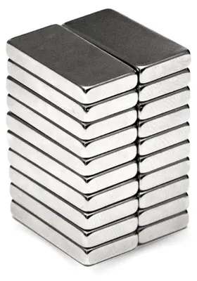 Neodymium Magnete 20x10x3 mm, 3,30 kg, 20 Stück