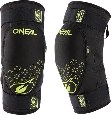Produktbild von Oneal Dirt V.23 Jugend Knieprotektoren, schwarz/gelb, S/M