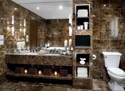 Immagine prodotto di 30x30 35m² Pavimento in Marmo Pietra Naturale Rivestimento Piastrelle Scuro Emperador Piastrella Nuovo
