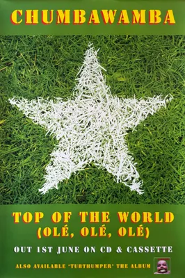 Zdjęcie produktu dla Chumbawamba - Top Of The World (Olé Olé Olé) - 1997 - Plakat - 51x76 cm