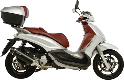 Produktbild von LeoVince SLIP-ON z nerezové oceli SBK NERO pro PIAGGIO BEVERLY 350 SPORT TOURING