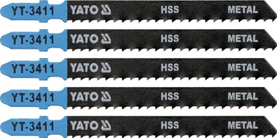 Immagine prodotto di Lama per seghetto alternativo 100 mm per metallo TPI8 5 pz