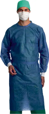 Productafbeelding van Barrière beschermende folie, steriel, blauw, L, 52 stuks