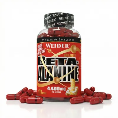 Produktbild von Weider Beta Alanine Caps - 120 Kapseln pro Dose