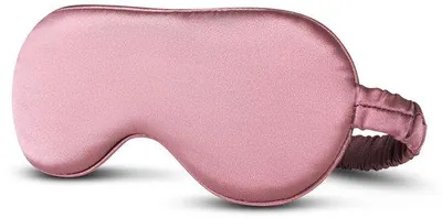 Imagen del producto de Mascarilla para dormir de seda, color rosa, antiedad, 22 mommes
