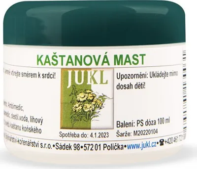 Produktbild von JUKL Kastanien-Salbe 100 ml