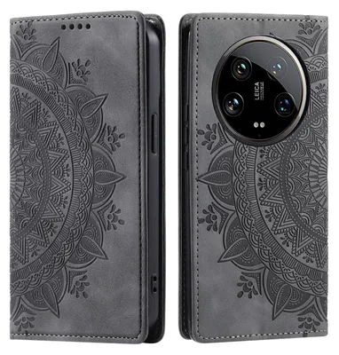Produktbild von Hülle für Xiaomi 14 Ultra Handyhülle Flip Case Cover Schutz Tasche Etui Mandala
