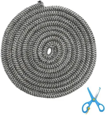 Produktbild von Glasvezel-Kachelafdichtkoord 8 mm x 2,5 m, Hittebestendig, Vuurvast
