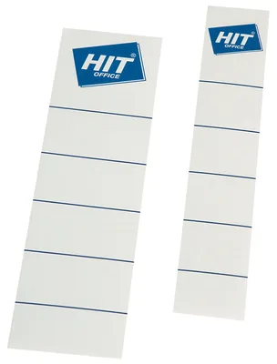 Image de Etiquette de dos pour classeur, autocollante, dos 7,5 et 8 cm, 10 pcs