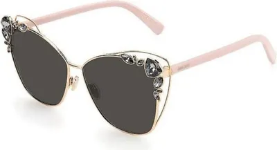 Produktbild von Jimmy Choo Damen Sonnenbrille KYLA-S-25TH-DDBIR Ø 61 mm