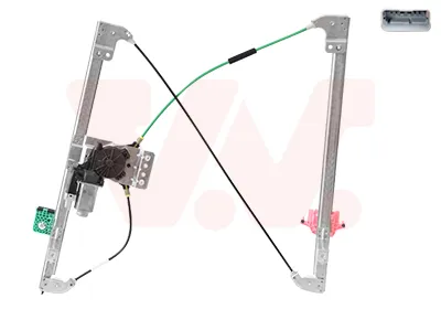 Produktbild von VAN WEZEL 1612266 Elektrischer Fensterheber Vorne Rechts für CITROËN JUMPY Kasten für FIAT Scudo (270, 272) Scudo Kastenwagen (270, 272)