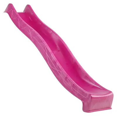 Produktbild von Doppelschaukel mit Podest KDI inkl. Rutsche pink + 2 Schaukelsitze pink
